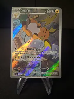 Pokemon TCG Raichu 211/193 IR Illustration Paldea Evolved - Image 1