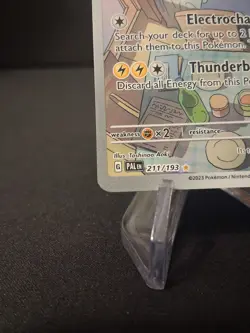 Pokemon TCG Raichu 211/193 IR Illustration Paldea Evolved - Image 5