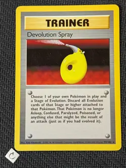 Devolution Spray 72/102 - Base Set Unlimited Rare Pokemon TCG LP 1999-2000 - Image 1