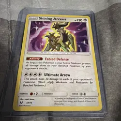 Pokemon TCG Shining Arceus Shining Legends 57/73 Reverse Holo Holo Rare - Image 1