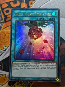 Rose Bell of Revelation - DUOV-EN040 - Ultra Rare - 1st Edition Yugioh - Image 1