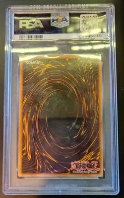 Yugioh Monster Reborn LOB-118 Unlimited Ultra Rare PSA 9 Mint - Image 2