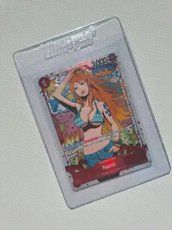 Nami Treasure rare st01-007 Mint one piece Wings of the Captain Exclusivite 🇺🇸 - Image 3
