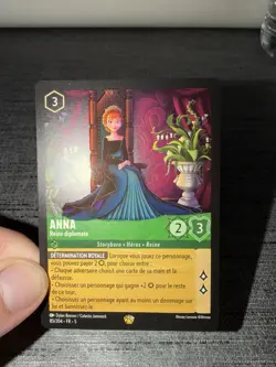 Carte Lorcana Disney TCG Anna 85/204 Legendaire Chapitre 5 Francais Exc - Image 3