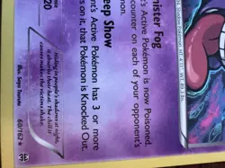 Pokemon Gengar 60/162 Breakthrough Holo Rare 130 HP Stage 2 Pokemon TCG Card - Image 4