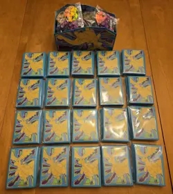 Lot of 20!!! Ascended Heroes ETB Sealed Card Sleeves + Dice and Coin Sets - Image 1