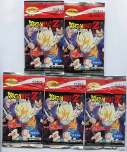 Dragon Ball Z Hero Collection Series 1 Sealed Pack 10 Cards Lot of 5 - JR254 - Image 1