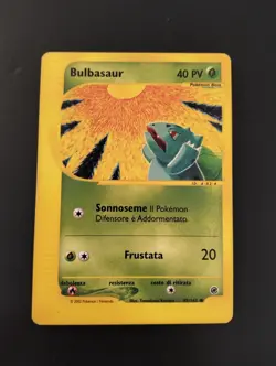 Pokemon Card Bulbasaur 95/165 Expedition - Image 1