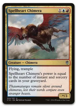 Spellheart Chimera #222 (NM) Commander 2016 C16 Magic MTG - Image 1
