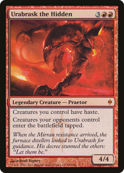 Urabrask the Hidden #98 (MP) New Phyrexia NPH Magic MTG - Image 1