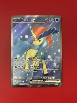Keldeo EX 159/086 | White Flare Full Art | NM English Pokemon TCG - Image 1