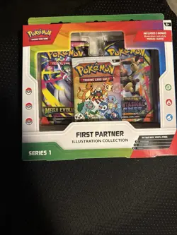 Pokemon TCG First Partner Illustration Collection 30th Anniversary Sealed New - Image 1