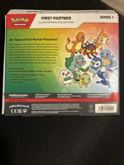 Pokemon TCG First Partner Illustration Collection 30th Anniversary Sealed New - Image 2