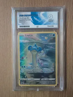 Lapras GG05 2023 Crown Zenith Special Art ACE 9 Mint Graded Pokemon TCG - Image 1