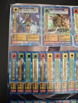 Digimon Trading Card Lot 60+ Digi Battle Series 1 W/ ALL 1st Edition Leomon Rare - Image 2
