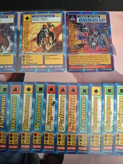 Digimon Trading Card Lot 60+ Digi Battle Series 1 W/ ALL 1st Edition Leomon Rare - Image 4