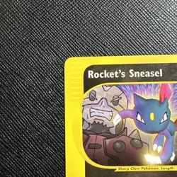 Rocket's Sneasel - 5 - Pokemon (Winner) Promo Wizards Black Star Card MP - Image 3