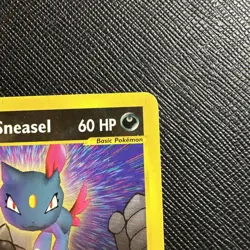 Rocket's Sneasel - 5 - Pokemon (Winner) Promo Wizards Black Star Card MP - Image 4