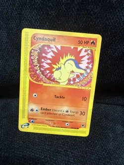 Pokemon TCG Cyndaquil Expedition Base Set, Card 105/165 - Image 1
