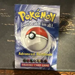 Pokemon Base Set Rule Book Version 2 1999 Pokemon Card TCG Pamphlet Vintage WOTC - Image 1