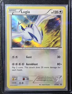 Pokemon Lugia XY156 XY Promo Holo Basic HP120 Aeroblast Gust Card - Image 1