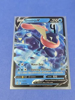 Greninja V - 073/264 - Rare Ultra Holo Fusion Strike - Pokemon Card - NM - Image 3