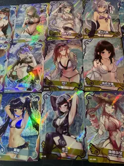 Goddess Story Waifu Bikini 18 x Character Doujin Cards Maiden Girl Party SSR UR - Image 4