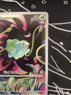 Pokemon TCG Bulbasaur Card 133/132 IR Mega Evolutions Near Mint Condition - Image 4