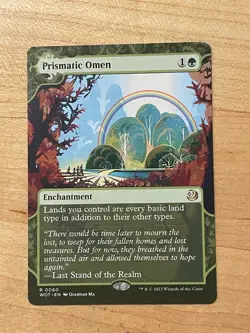 MTG NM Prismatic Omen [Wilds of Eldraine Enchanting Tales] - Image 1