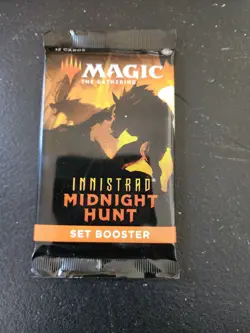 1 Pack Of Innistrad Midnight Hunt Set Booster SEALED NEW MTG Magic The Gathering - Image 1