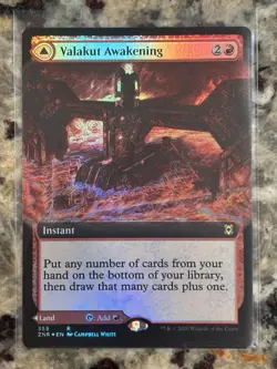 Valakut Awakening Valakut Stoneforge - Extended Art ZNR NM MTG - Image 2