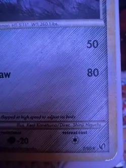 2010 Pokemon HeartGold SoulSilver Undaunted 7 Scizor Holo - Image 3