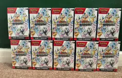 10x Pokemon TCG Scarlet & Violet Prismatic Evolutions Booster Bundle (6 Packs) ✅ - Image 1