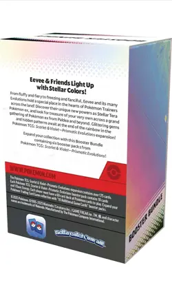 10x Pokemon TCG Scarlet & Violet Prismatic Evolutions Booster Bundle (6 Packs) ✅ - Image 2