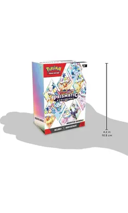 10x Pokemon TCG Scarlet & Violet Prismatic Evolutions Booster Bundle (6 Packs) ✅ - Image 4