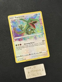 Pokemon Vivid Voltage - Rayquaza - 138/185 - Amazing Rare - MINT - Image 3