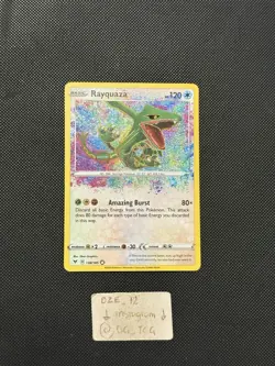 Pokemon Vivid Voltage - Rayquaza - 138/185 - Amazing Rare - MINT - Image 5