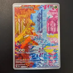 Pokemon TCG - Deerling 165/162 Temporal Forces - Illustration Ultra Rare - NM - Image 3