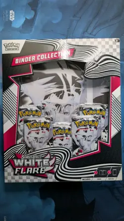 Pokemon TCG Scarlet & Violet White Flare Binder Collection - New & Sealed - Image 3