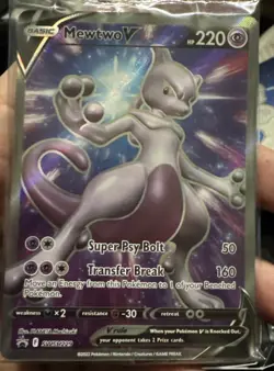 Mewtwo V SWSH229 Sword & Shield Promo Full Art Pokemon TCG NM - Sealed - Image 1