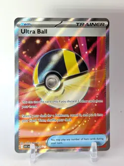 Pokemon TCG Ultra Ball Full Art Trainer 264/217 Ascended Heroes NM-MT - Image 1
