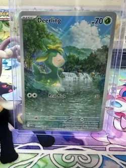 Pokemon TCG Deerling White Flare #091/086 English Illustration Rare Near Mint 🔥 - Image 1