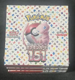 Pokemon Scarlet & Violet - 151 Booster Box Japanese US Seller w/ Shrink Wrap - Image 1