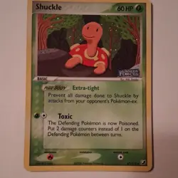 Pokemon Shuckle 47/115 Unseen Forces Uncommon Reverse Holo 60 HP Card English - Image 1