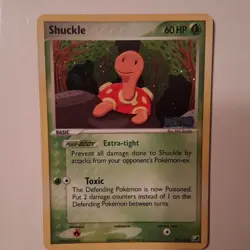 Pokemon Shuckle 47/115 Unseen Forces Uncommon Reverse Holo 60 HP Card English - Image 3