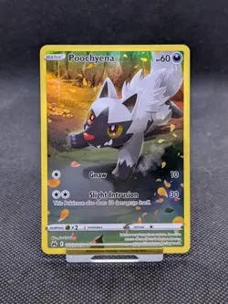 Poochyena GG33/GG70 Crown Zenith Galarian Gallery Pokemon Card NM - Image 1