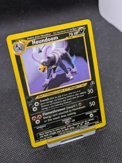 Pokemon Card Houndoom 23/75 1st Edition Neo Discovery Non Holo WOTC LP EXCELLENT - Image 2