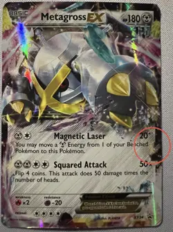 Metagross EX - XY34 - Pokemon XY Promo Ultra Rare Card - Image 1