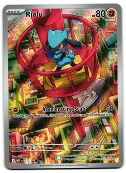 Riolu 010 - Mega Evolution Promo Promo Pokemon TCG Holo - LP Card - Image 1