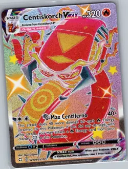 Centiskorch VMAX SV109/SV122 Shining Fates: Shiny Vault - Pokemon Card - NM - Image 1